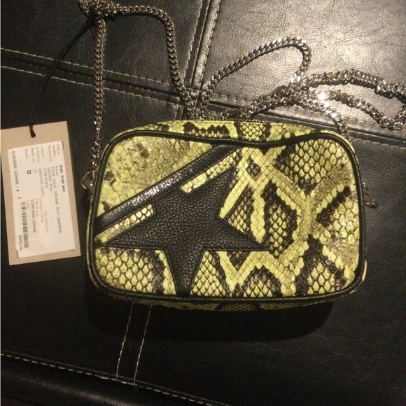 Golden Goose Snake Skin Crossbody Leather Bag - Picture 2 of 8
